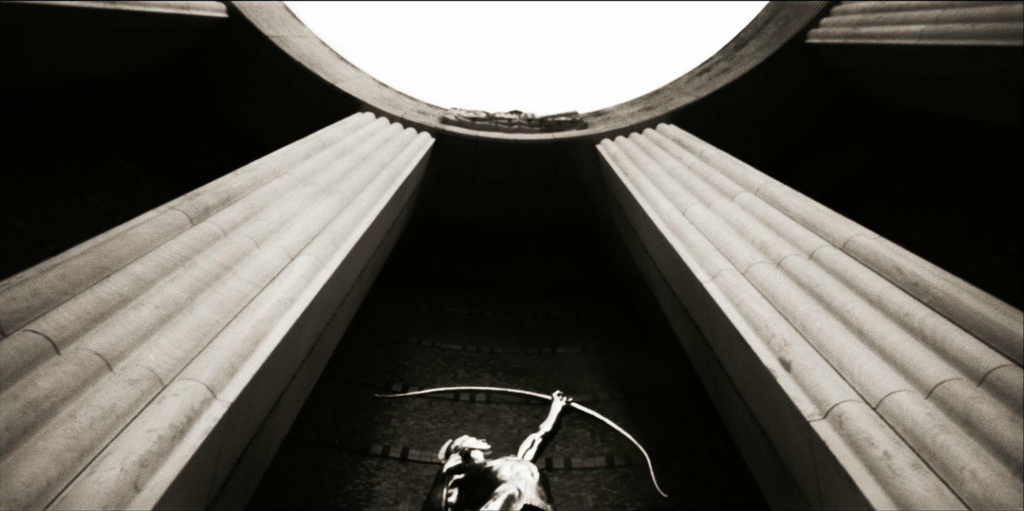 Fair Park's Hall of State photographed by Frank Lopez with a pinhole camera. 