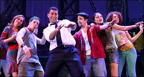 Christopher Jackson starring in "In the Heights." Photo: 
