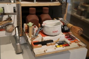 Photo of 'supplies kit' used in "Tea Ceremony." Photo: Hady Mawajdeh