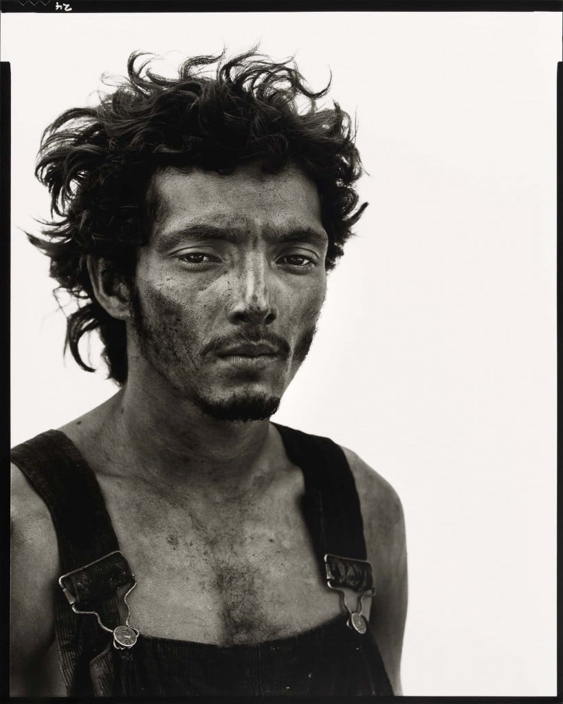 Roberto Lopez, Oil Field Worker, Lyons, Texas, September 28, 1980 Photo: Richard Avedon: In the American West