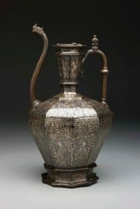 The "Homberg Ewer", Syria, 1242, brass inlaid with silver Photo: Dallas Museum of Art