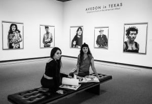 Reyes and Dallas artist Shamsy taking in the Richard Avedon exhibition at the Amon Carter. Photo: Exploredinary 