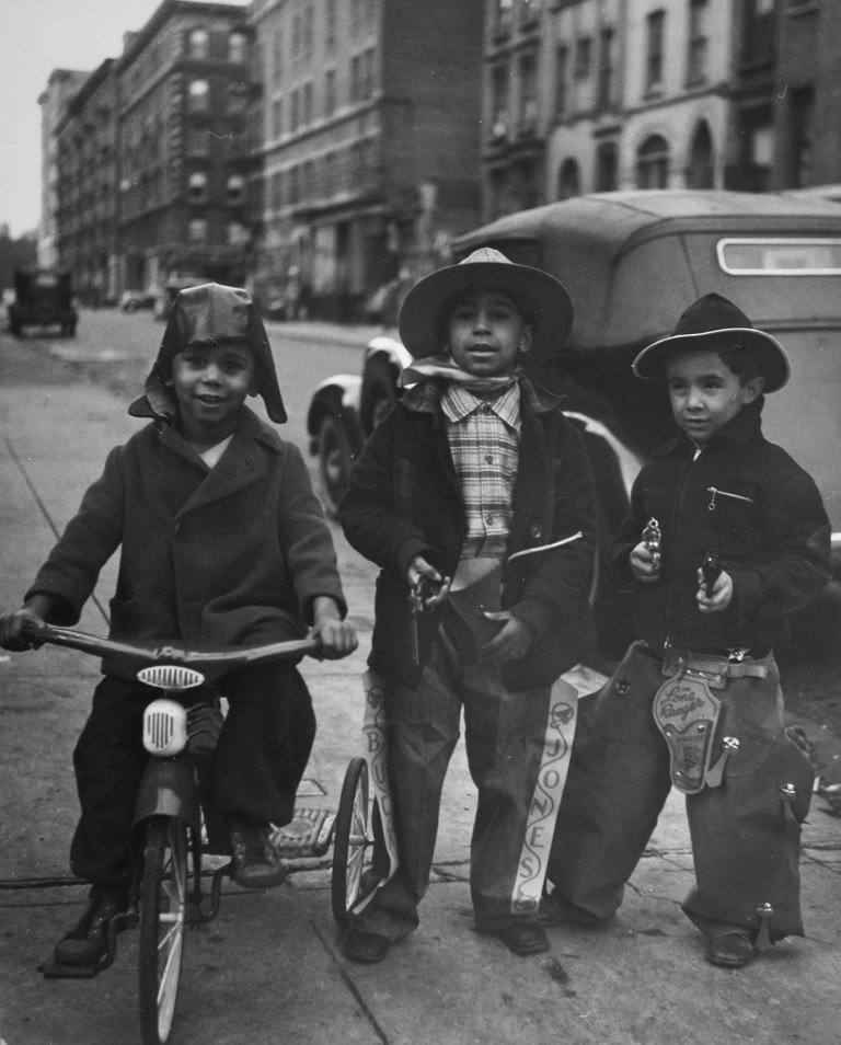 John Albok, Harlem (Three Cowboys), 1938