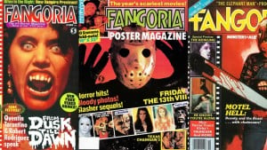 Issues of the most prominent horror publication in the world. Photo: via Fangoria Magazine.