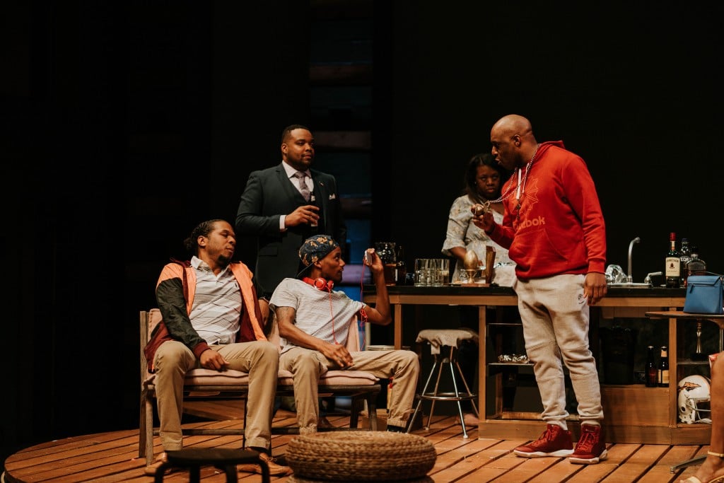 Cast of 'Bread' on stage at WaterTower Theater. Photo: Evan Michael Woods